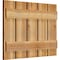 Ekena Millwork Spaced Board-n-Batten Shutters, Rough Sawn Western Red Cedar, 28 7/8W x 21H, PR RBS06S29X021RWR - alternate 3